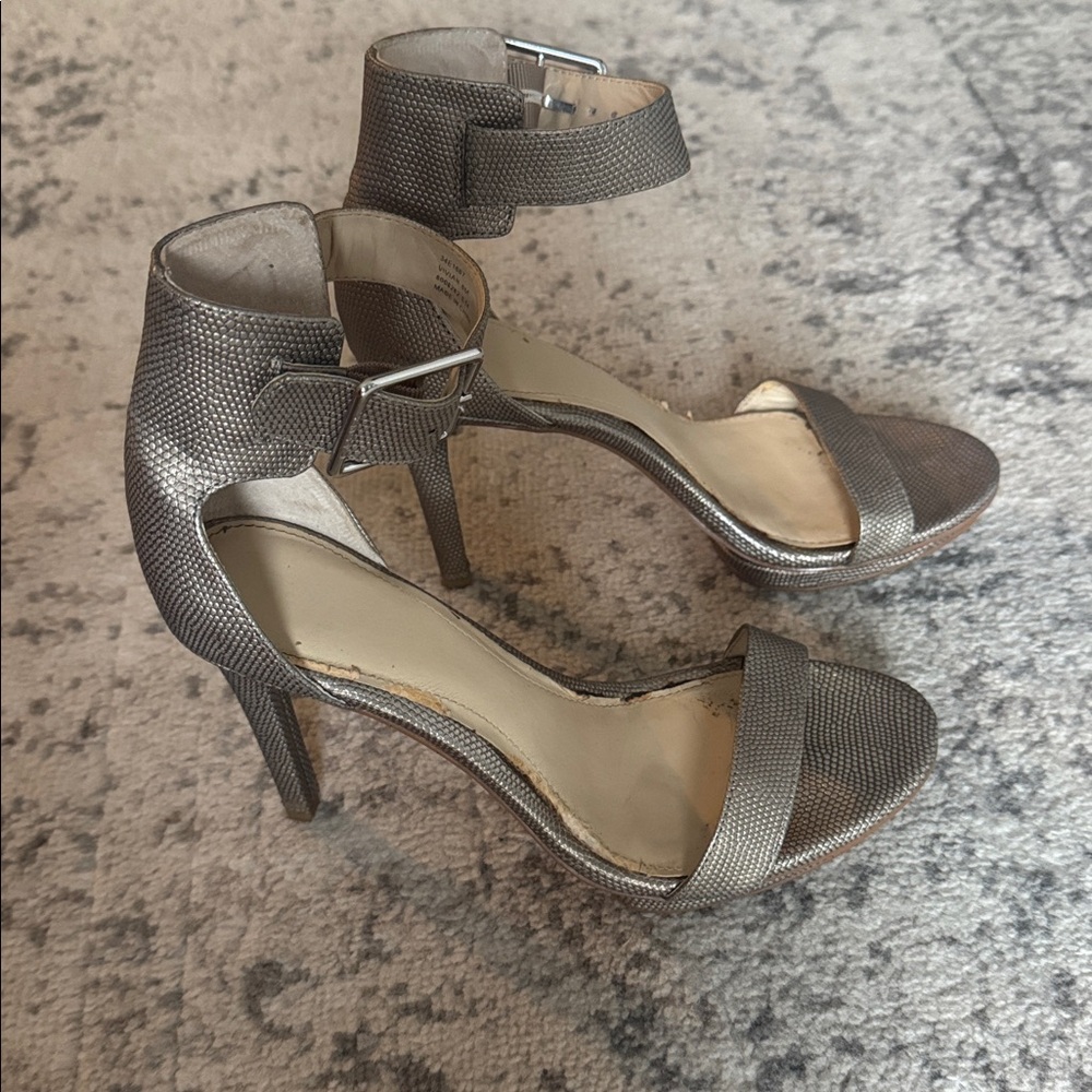 Calvin Klein Metallic Heels